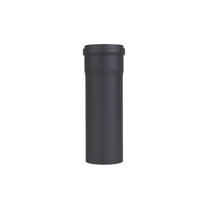 LANZZAS Pelletrohr 250 mm Verlängerung - im Durchmesser 80 mm - Farbe: schwarz-metallic - inklusive