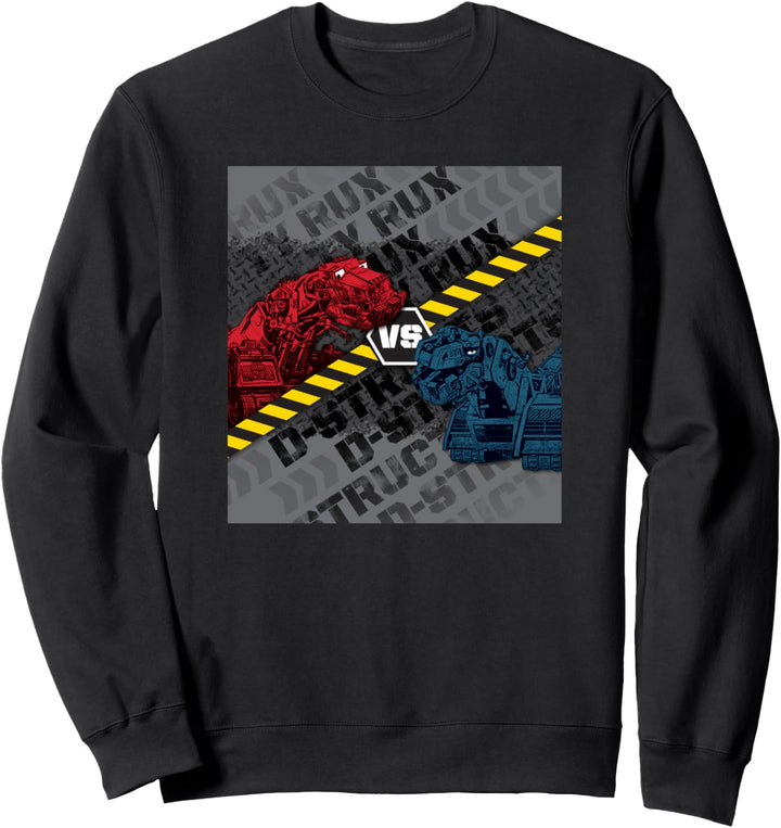 DinoTrux Ty Rux vs D-struct Sweatshirt