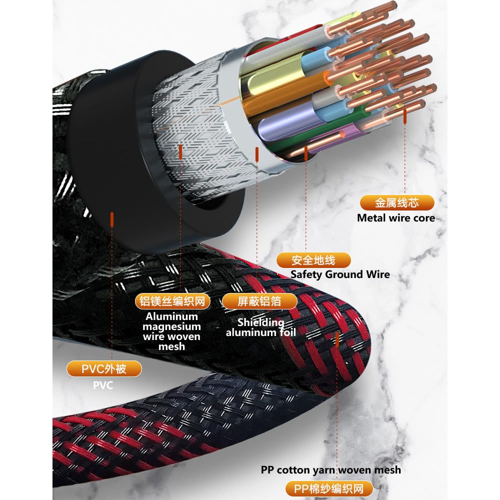 1.4M HDMI to DVI High-Definition Cable, TV Monitor, Projector Conversion Cable, 4K Bidirectional Int