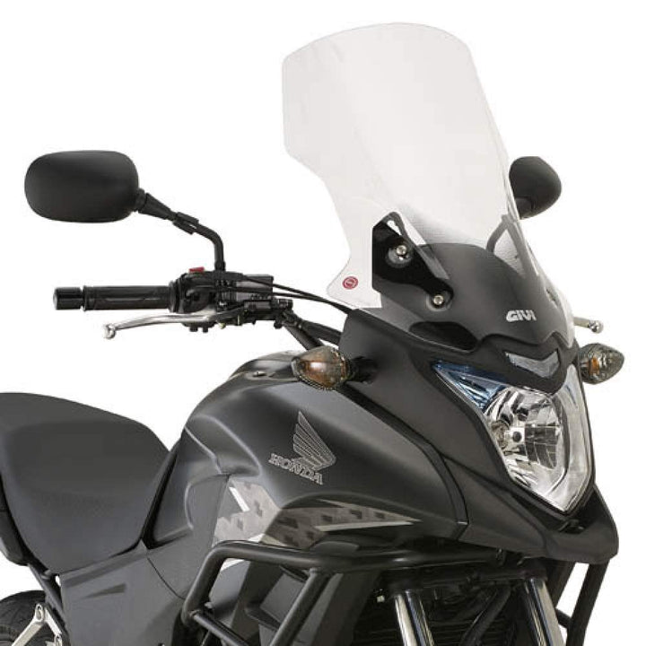 PARABREZZA CUPOLINO TRASPARENTE 49CM Honda CB500X '13/'14 GIVI D1121ST