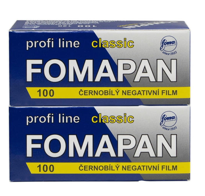 FOMAPAN Classic 100 120 2er Pack Rollfim 120er 2 Pack 100 ISO, Rollfim 120er 2 Pack 100 ISO