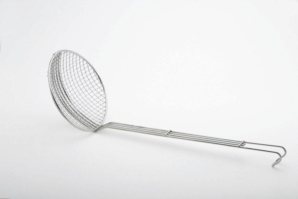 Weis Schaumlöffel aus Edelstahl in der Farbe Silber, Grösse: 65x26x14 cm, Gewicht: 470 g, Ø 26 cm, 1