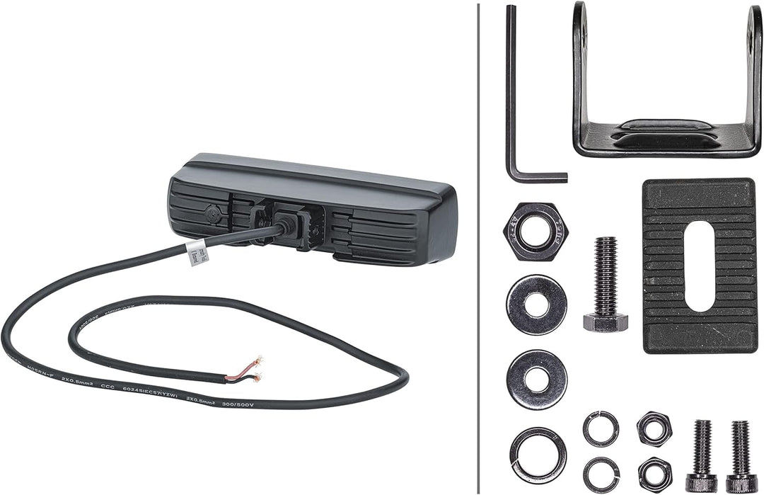 HELLA 1FB 358 176-201 LED-Fernscheinwerfer - Black Magic Mini Lightbar 6.2" - 12/24V - Anbau - Kabel