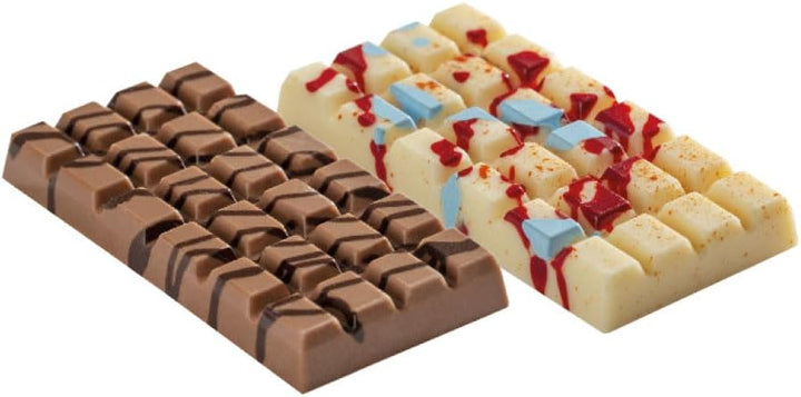 DECORA 0050145 SCHOKOLADENFORM KLASSISCHE TAFEL 4CAV 85X42X10HMM 200X120X22HMM, KLASSISCH