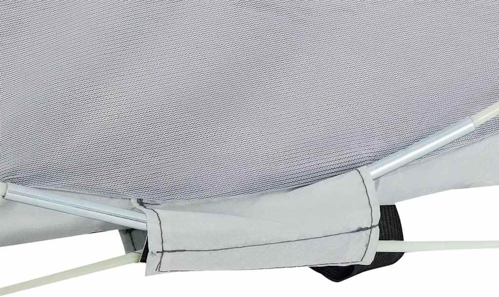 vidaXL Strandzelt, Strandmuschel mit Offenem Eingang, Campingzelt Pop-Up Wasserdicht Tragbar, Wurfze