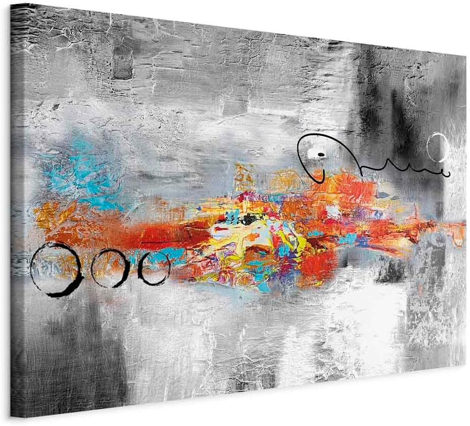 murando Akustikbild Abstrakt 120x80 cm Bilder Akustikschaum Hochleistungsschallabsorber Schallschutz