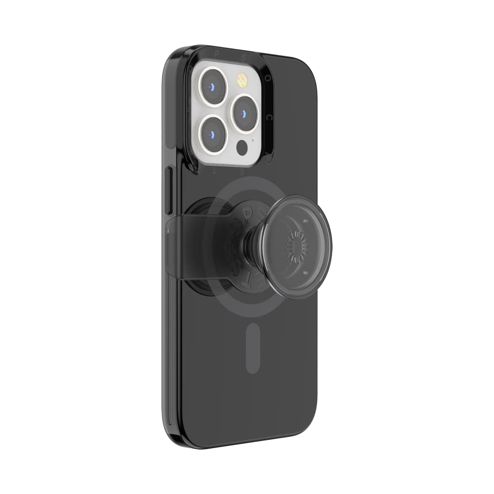 PopSockets: PopCase Kompatibel mit Magsafe - Hülle für iPhone 13 Pro mit Abnehmbarem PopGrip Slide S