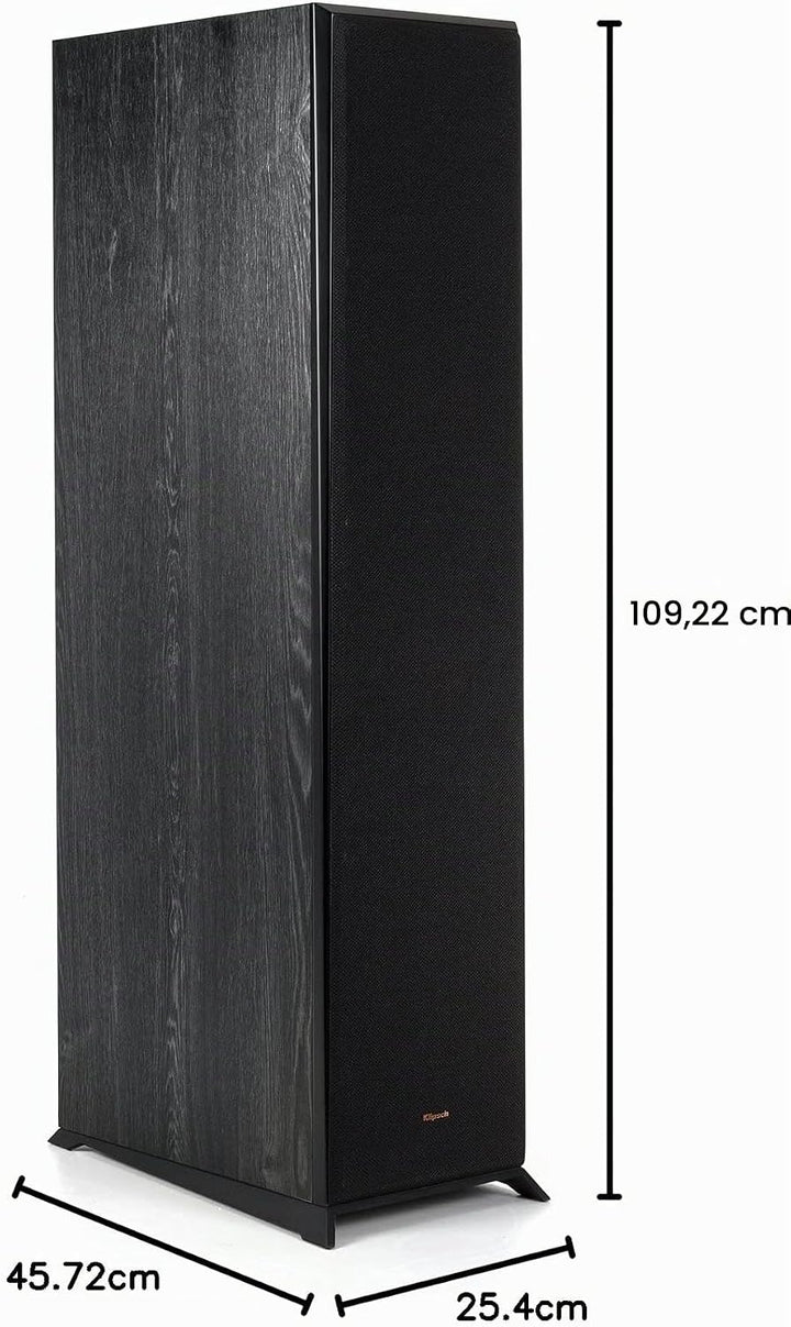 Klipsch RP-8000F Referenz Premiere Standlautsprecher – jeweils (Ebony)