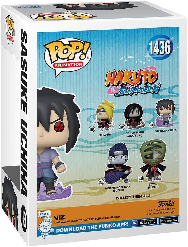 Funko Pop! Animation: Naruto - Sasuke Uchiha - (First Susano&