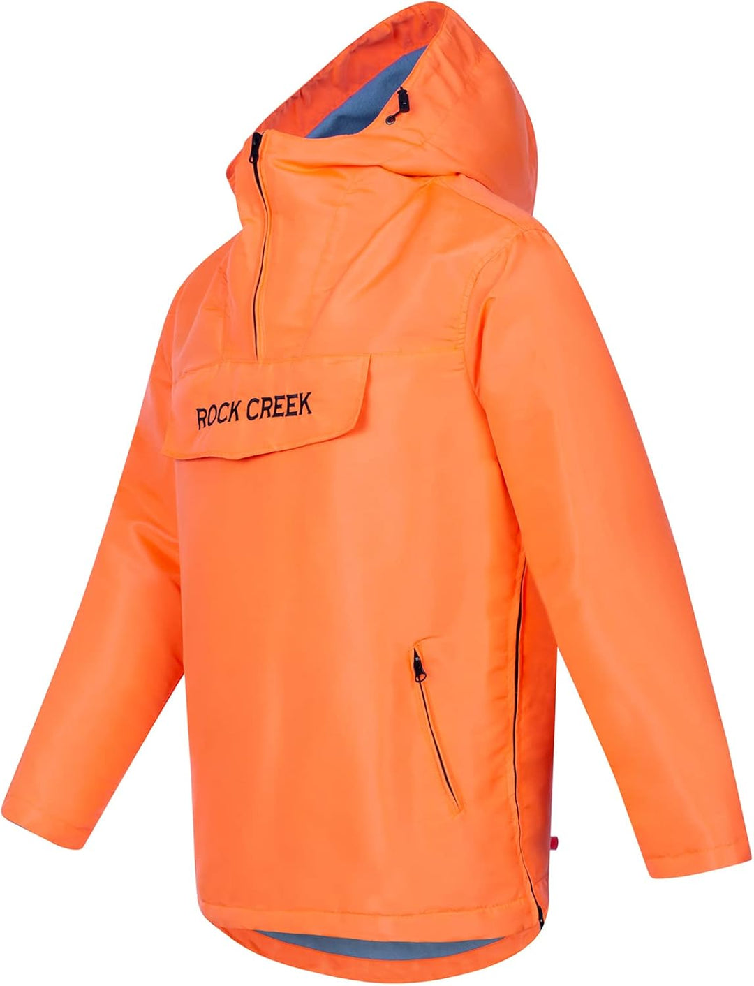 Rock Creek Herren Windbreaker Jacke Anorak H-295 S Orange, S Orange