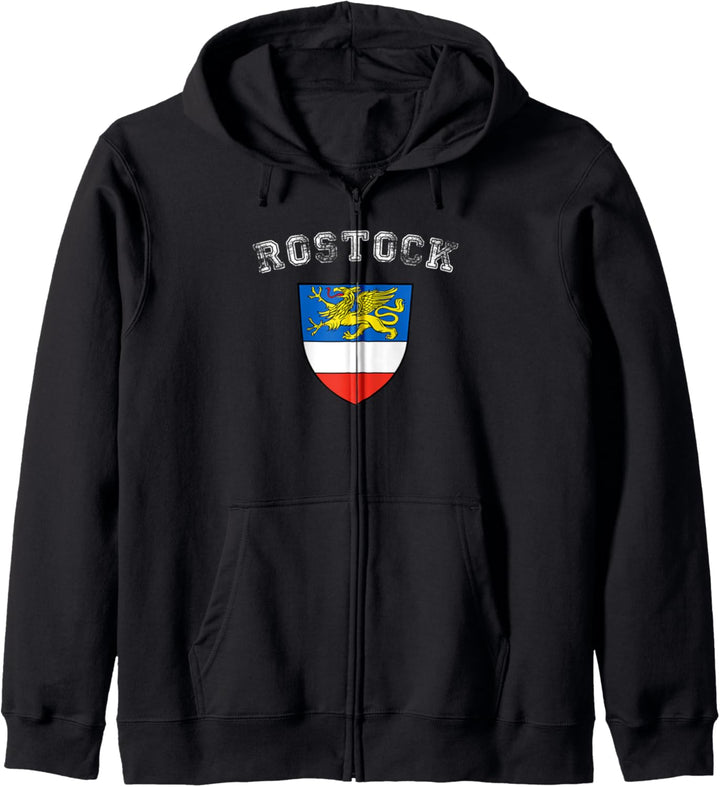 Wappen der Stadt Rostock Kapuzenjacke
