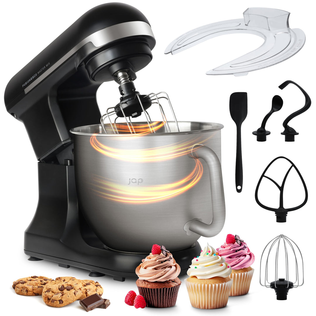 JAP Küchenmaschine MasterMix - Knetmaschine - 3in1 Food Processor - Rührgerät - Teigmaschine - mit e