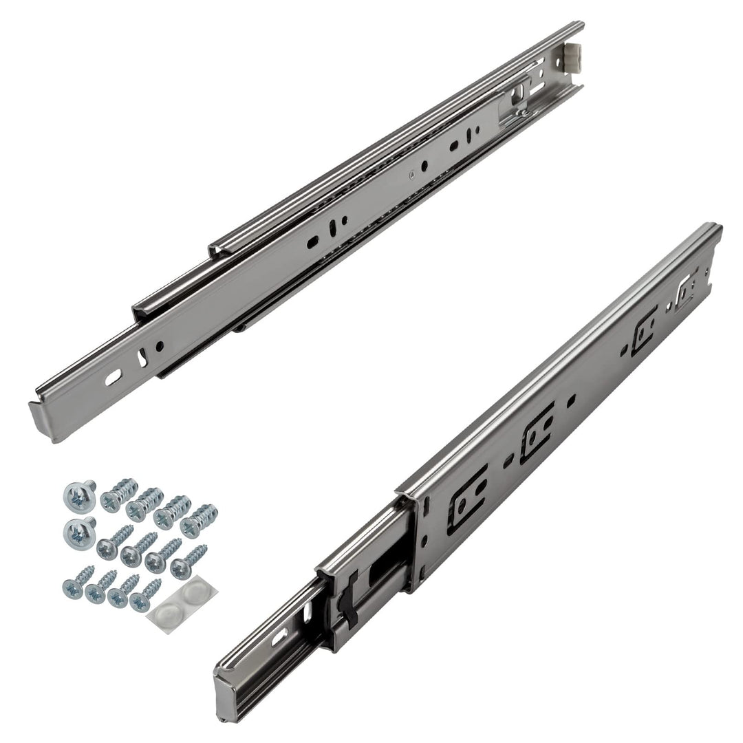 SOTECH 1 Paar Vollauszüge KV1-45-H45-L300-NF-MS 300 mm Standardausführung, Traglast 45 kg, Teleskops