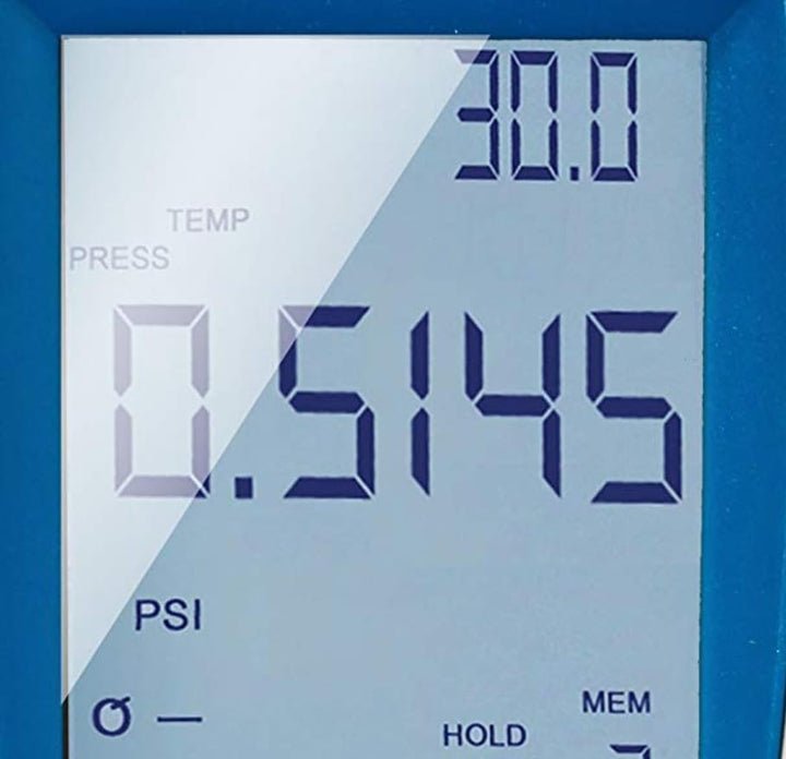 PeakTech P 5145 2 in 1 Differenz-Druckmessgerät und Luftgeschwindigkeitsmesser mit Pitot Rohr, Diffe