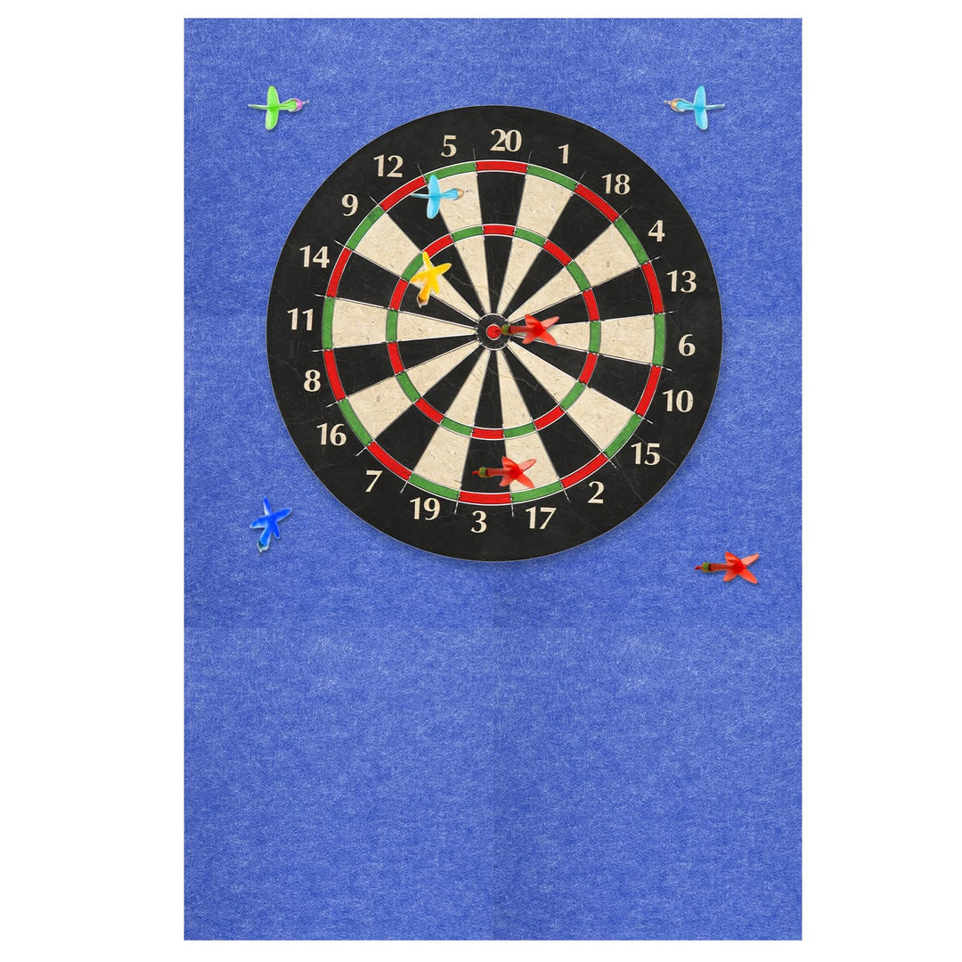KEAGAN Dartboard-Wandschutz, Dartboard-Umrandung, Wandschutz aus Filz, Dartboard-Wandschutz, Selbstk