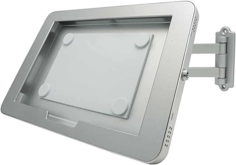 System-S Wand Halterung abschliessbar 360° für Microsoft Surface Pro 8 13.0" in Grau