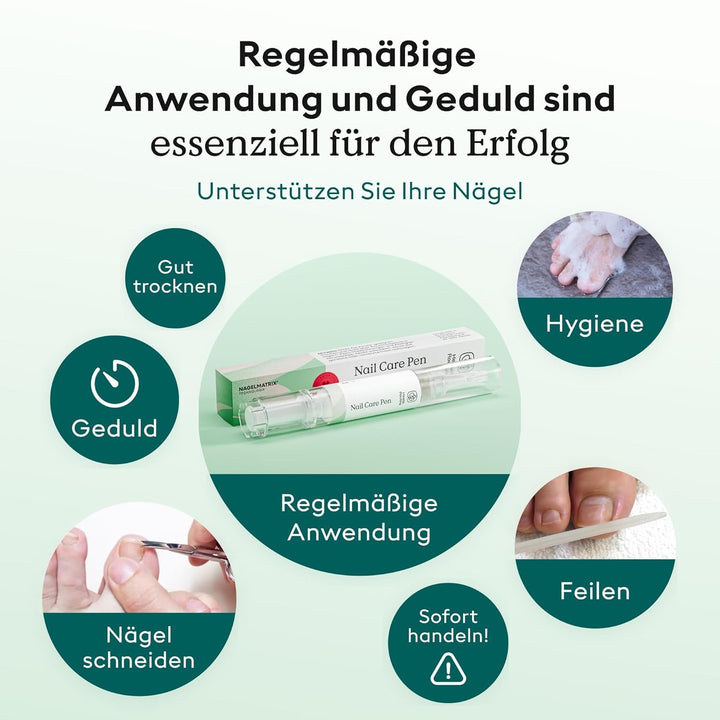 Health Routine Nail Care Pen 3er Set - DAS ORIGINAL | Kosmetische Pflege bei Nagelpilzinfektion schn