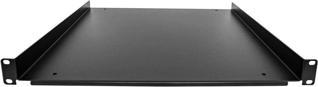 StarTech.com 1HE 19 Zoll Fachboden für netzwerk schrank - Freitragende Rack ablage für Serverschrank