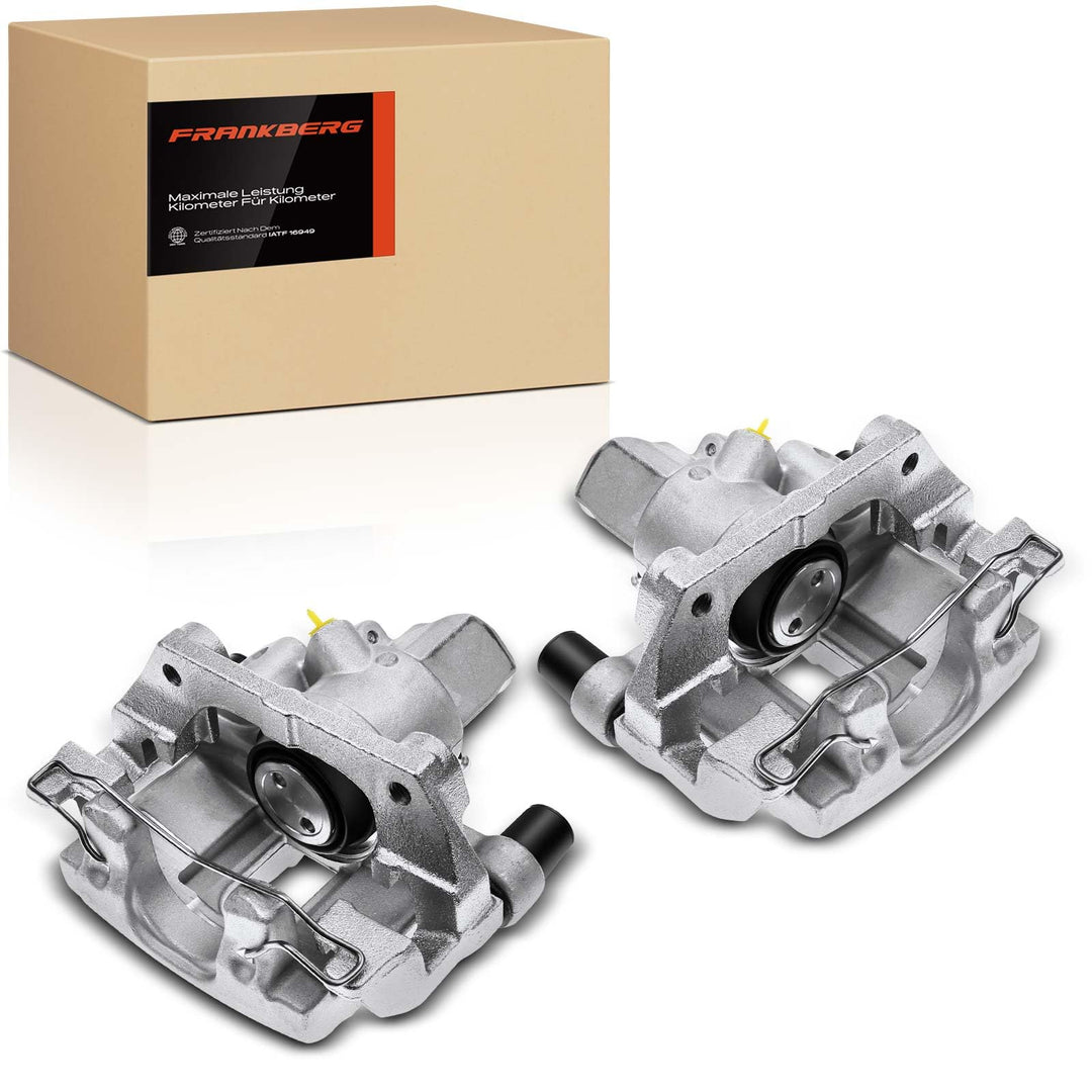 Frankberg 2x Bremssattel Bremszange Hinterachse Links Rechts Kompatibel mit C-Max DM2 2007-2010 Focu