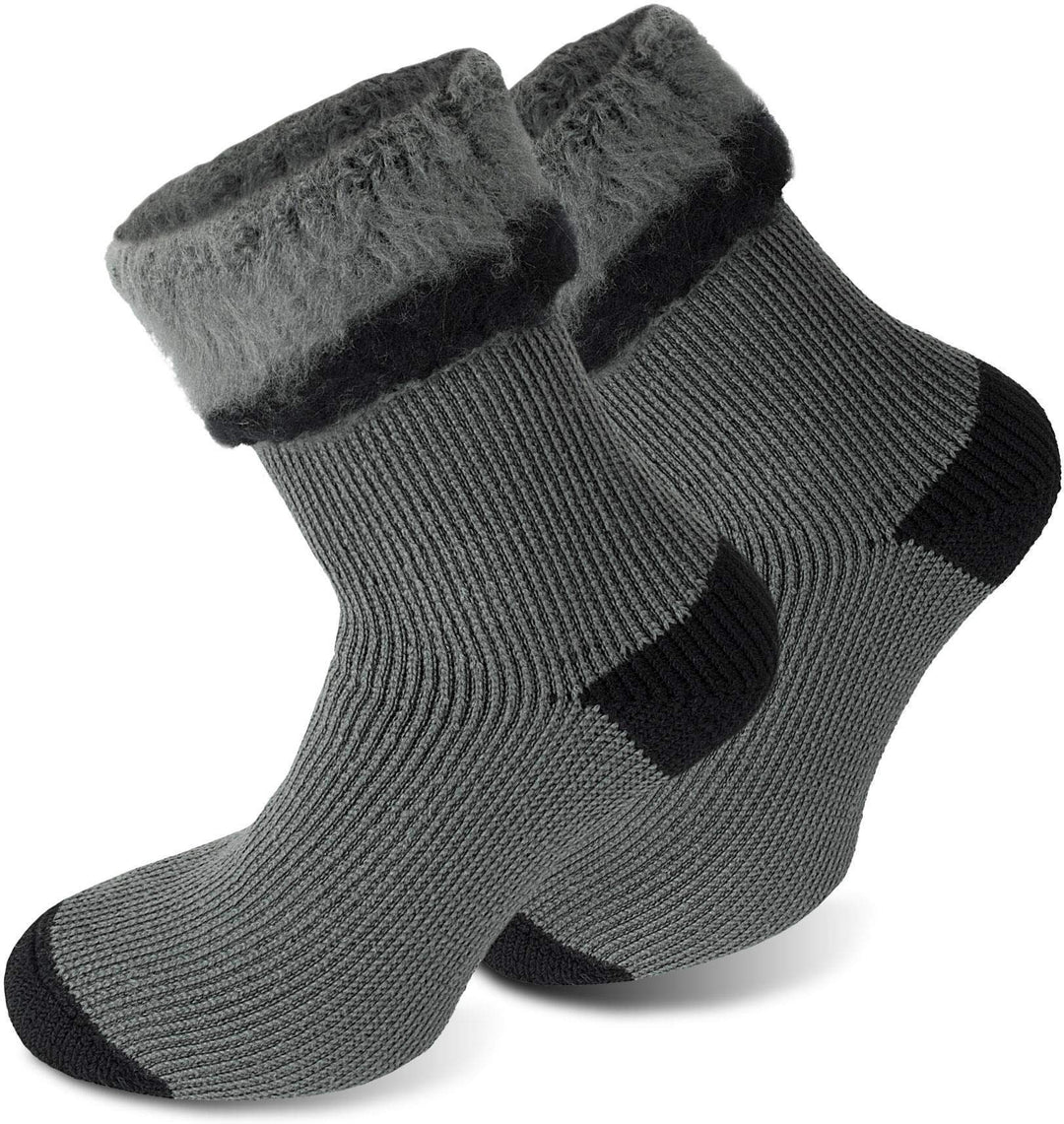 Polar Husky® 6 Paar Super Warme Thermo Socken! Vollplüsch/Perfekt geeignet für Stiefel Extrem/Hot/Gr