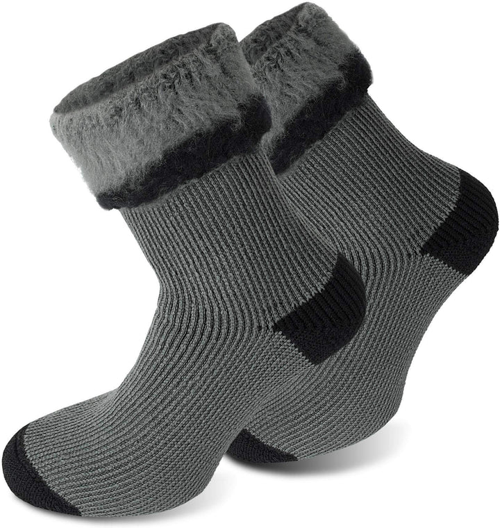 Polar Husky® 6 Paar Super Warme Thermo Socken! Vollplüsch/Perfekt geeignet für Stiefel Extrem/Hot/Gr