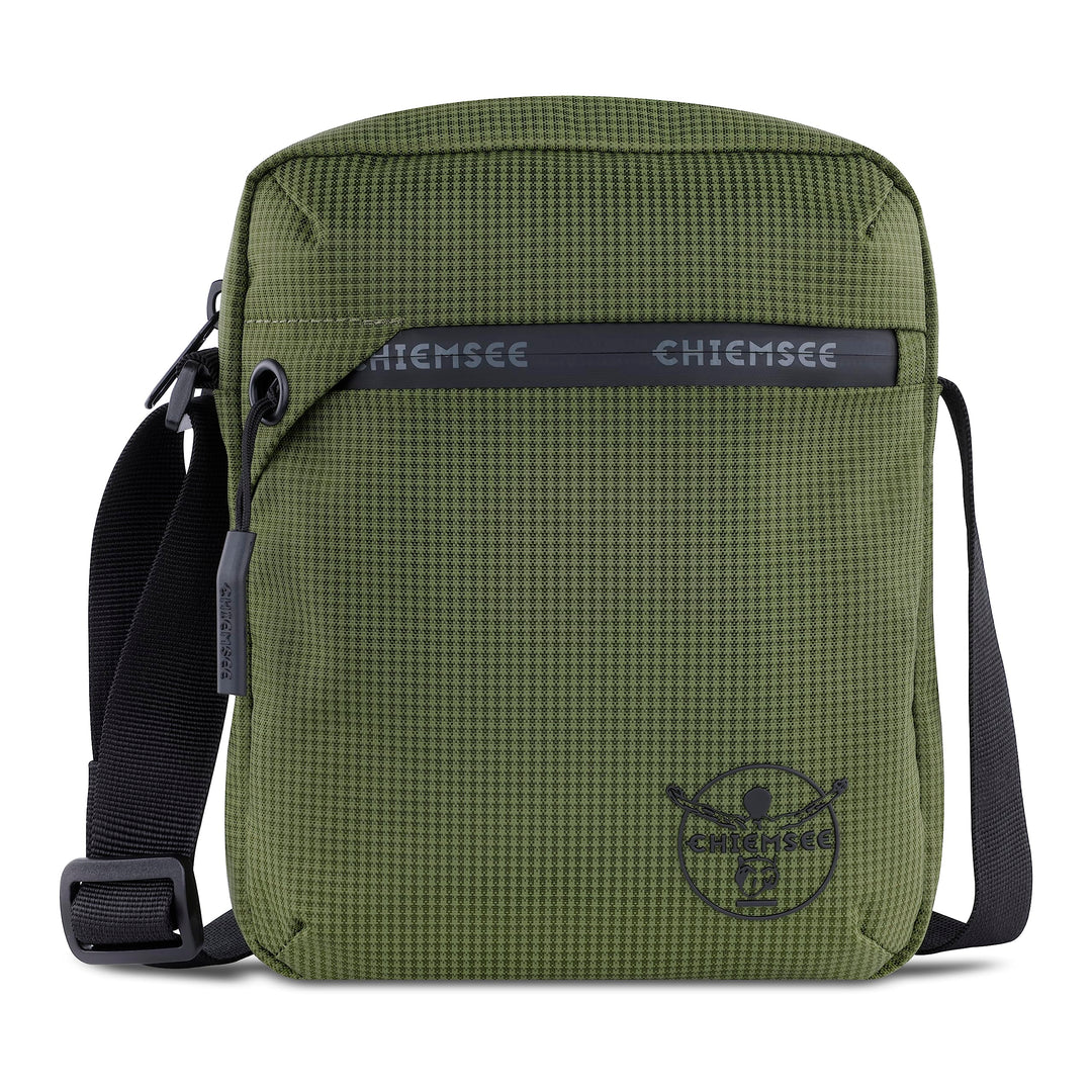 Chiemsee Light N Base kleine Schultertasche Messenger Bag Kuriertasche Olive, Olive