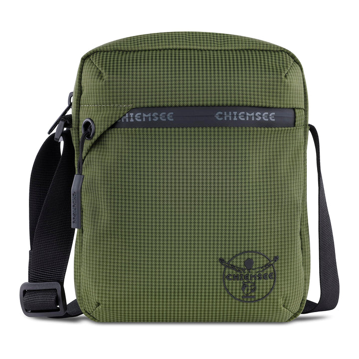 Chiemsee Light N Base kleine Schultertasche Messenger Bag Kuriertasche Olive, Olive
