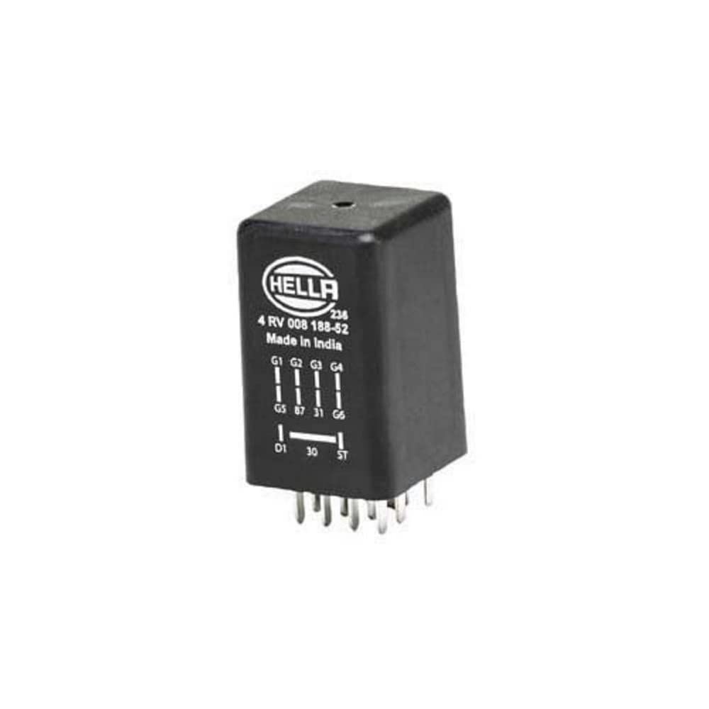 HELLA 4RV 008 188-521 Steuergerät, Glühzeit - 12V - Anschlussanzahl: 11 - nachglühfähig - Zylinderan