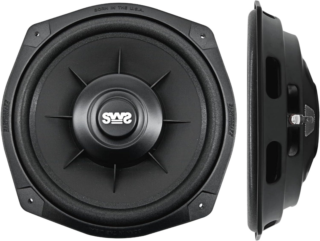 Earthquake Sound SWS-8Xi Tieftönersystem, Untersitz-Subwoofer, 2 Ohm, 1 Stück, 8 Zoll, Schwarz