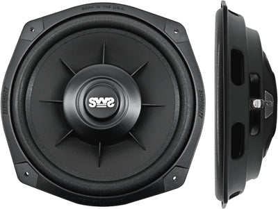Earthquake Sound SWS-8Xi Tieftönersystem, Untersitz-Subwoofer, 2 Ohm, 1 Stück, 8 Zoll, Schwarz