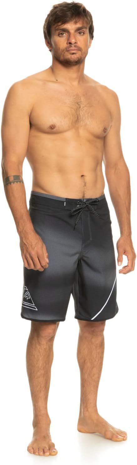 Quiksilver Herren Surfsilk New Wave 20 Boardshorts (1er Pack) 30 Schwarz, 30 Schwarz