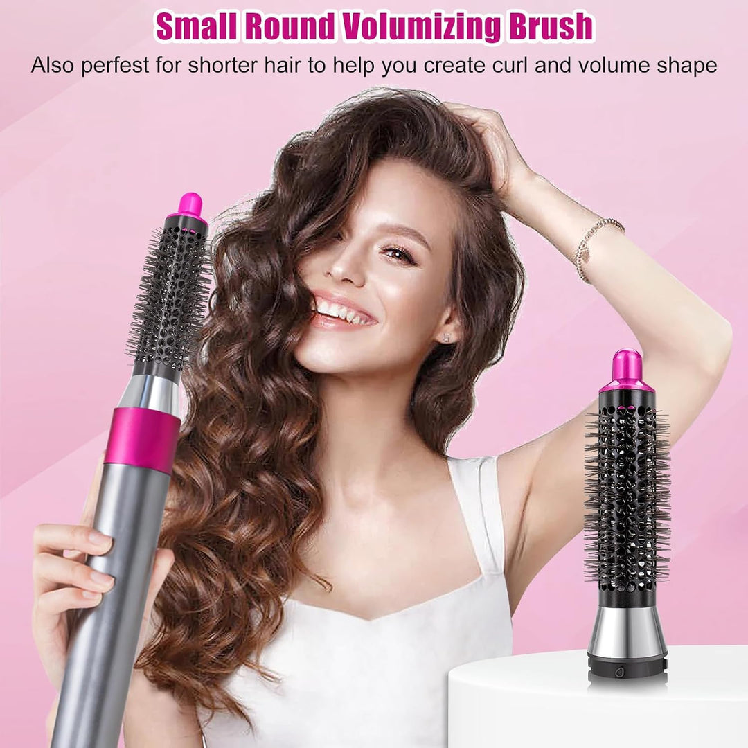 Chuancheng Kleiner runder Volumen-Bürstenaufsatz für Dyson Airwrap HS01/HS05 Haarstyler-Zubehör Rose