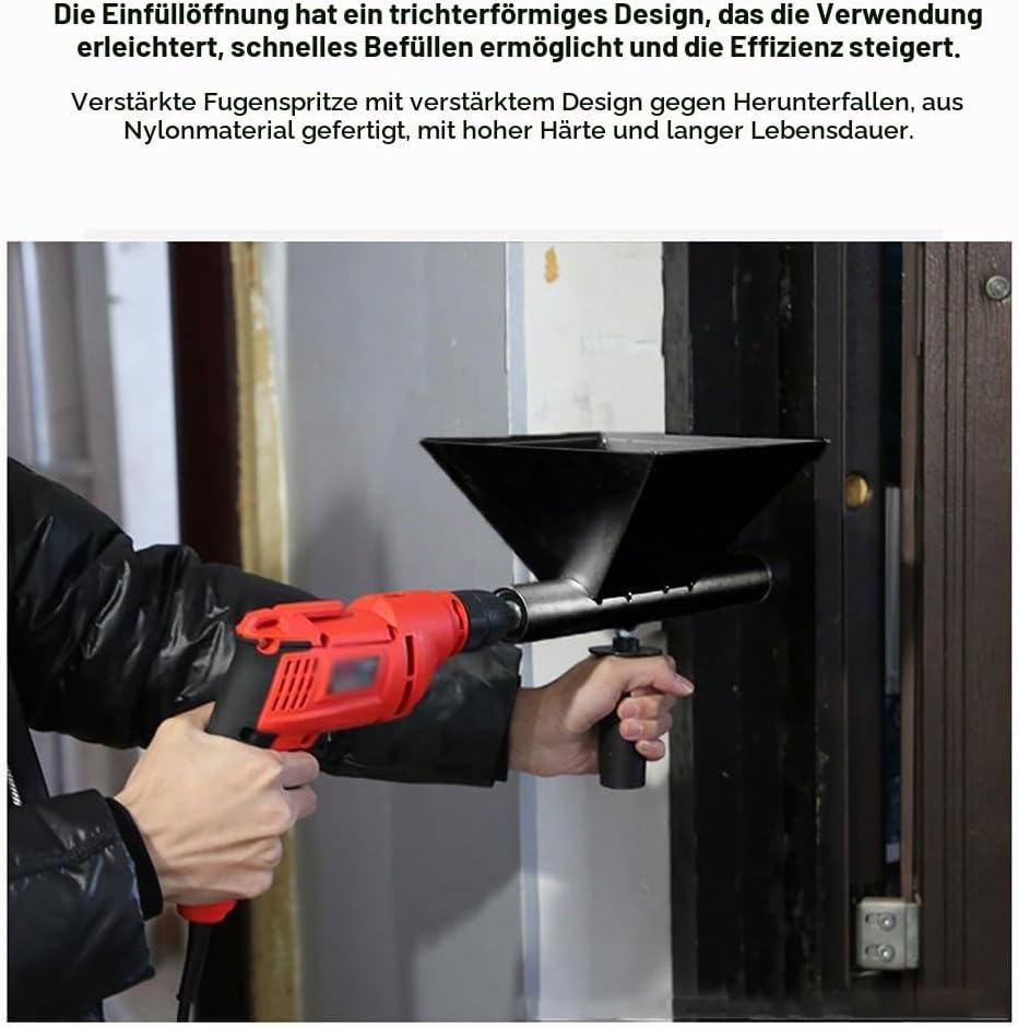Elektrische Mörtelspritze, Mörtelpresse mit 4 Düsen, Tragbarer Elektrische Mörtelpumpe, Electric Mor