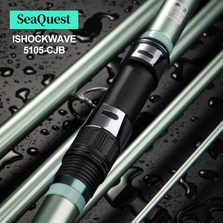 Seaquest Surf Fishing Rod Carbon Surf Cast Rod ISHOCKWAVE 5105-CJB 510CM SeaQuest, ISHOCKWAVE 5105-C