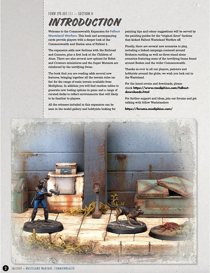 Fallout: Wasteland Warfare - The Commonwealth Rules Expansion