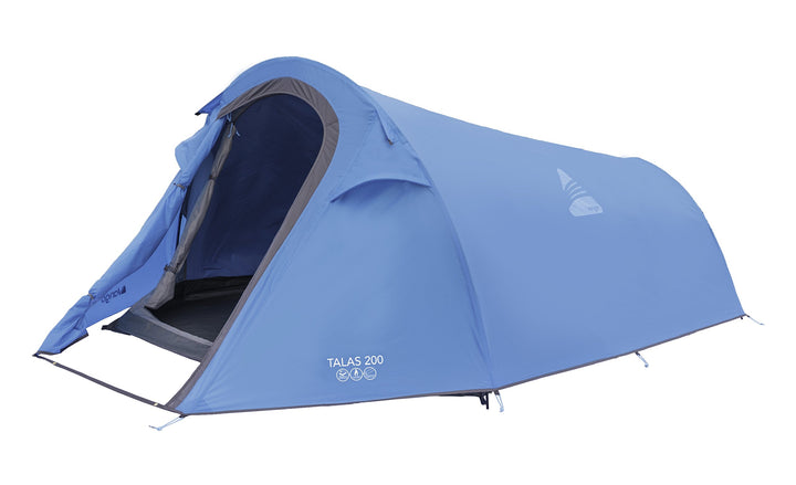 Vango Tunnelzelt, Talas 200 River, für zwei Personen, blau