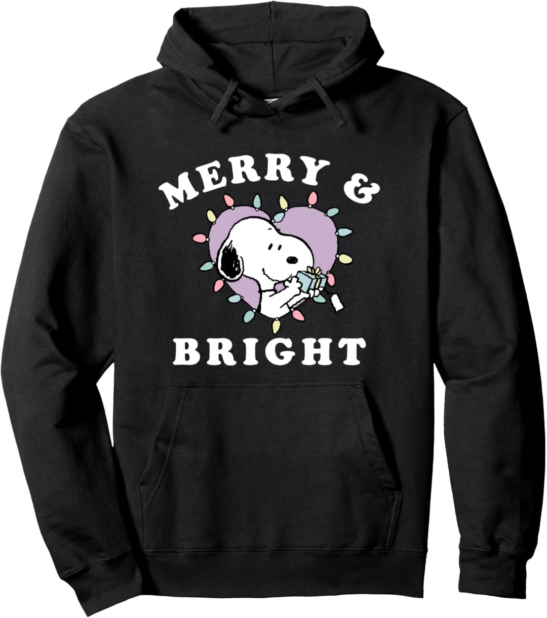Peanuts Snoopy Feiertag fröhlich und hell Pullover Hoodie