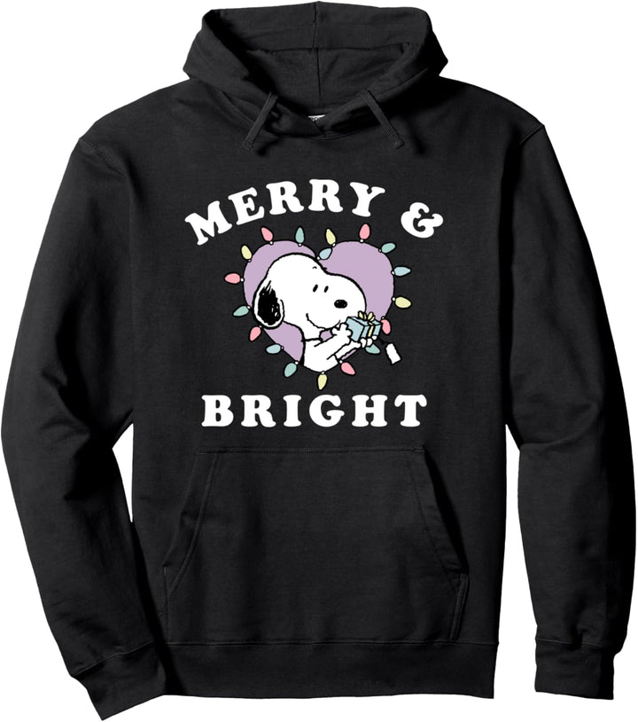 Peanuts Snoopy Feiertag fröhlich und hell Pullover Hoodie