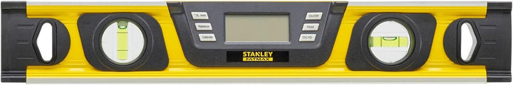 Stanley FatMax Neigungsmesser (digitale Wasserwaage in Grad|Prozent mm/m, 40 cm Länge, LCD-Anzeige)