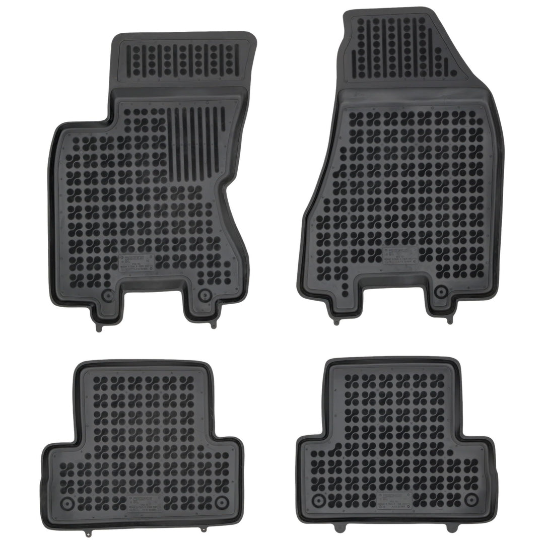SMK Auto fussmatten gummimatten passt für Nissan X-Trail II T31 2008-2013 fussmatten Auto für alle J