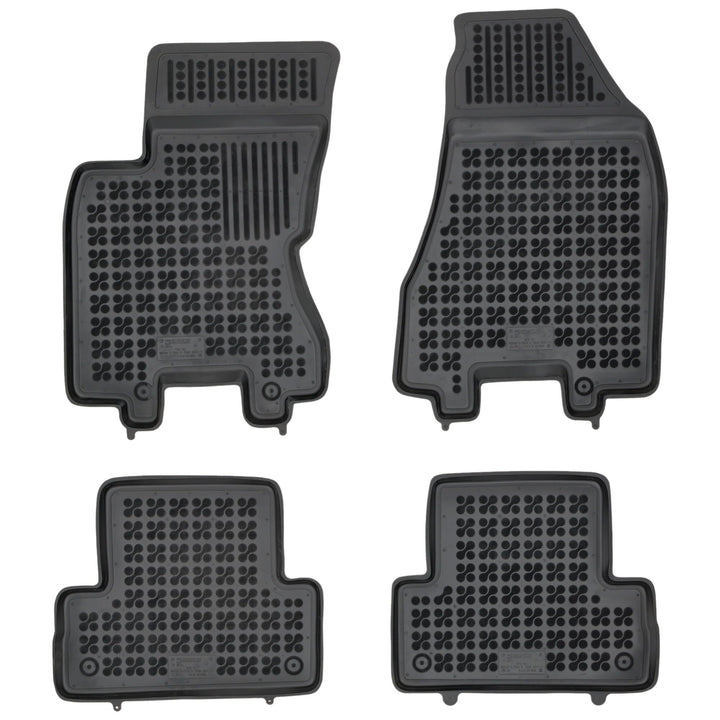 SMK Auto fussmatten gummimatten passt für Nissan X-Trail II T31 2008-2013 fussmatten Auto für alle J