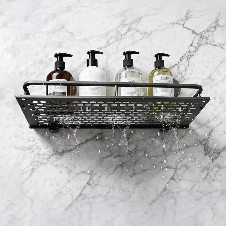 Saugnapf Duschablage Ohne Bohren Aluminium Abnehmbar Duschablage Wand Duschkorb saugnapf Shampoo Hal