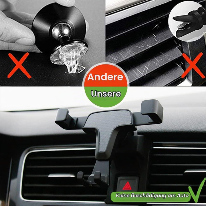 AYADA Handyhalterung Kompatibel mit Golf 7, Handy Halter Phone Holder Gravity Auto Lock Stabil ohne