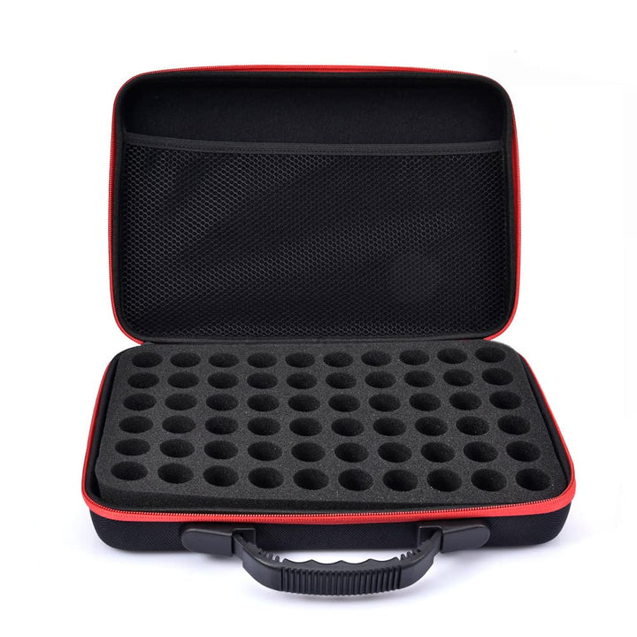 Ätherisches Öl Tragetasche, Aufbewahrungsbox für 60 Flaschen 10ml 15ml Ätherisches Öl Nagellack Arom