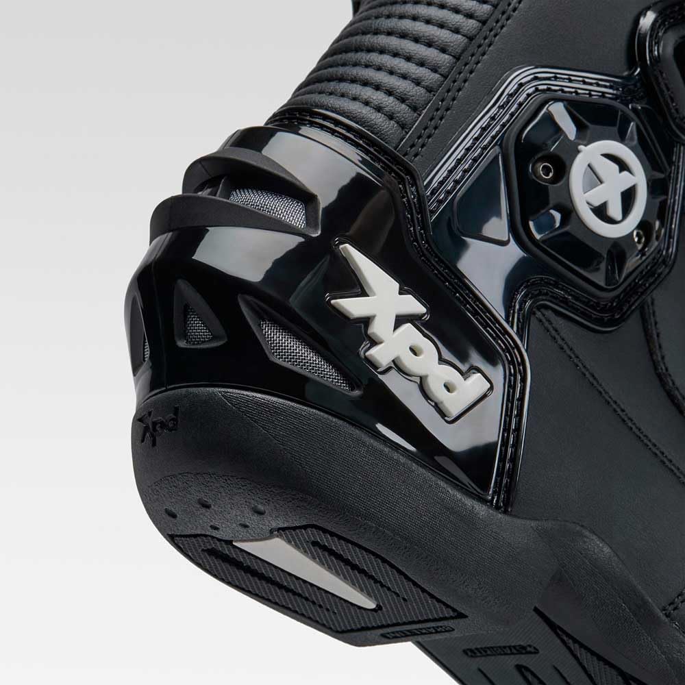 XPD XP6-S Motorrad Stiefel, schwarz, 39 Schwarz 39 EU, Schwarz 39 EU
