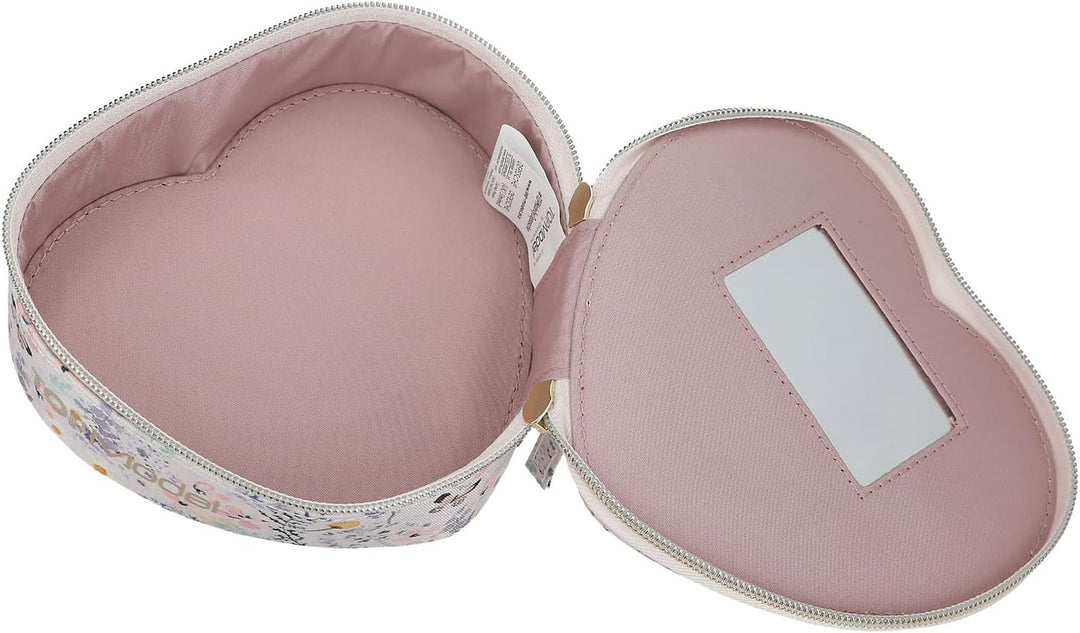 Depesche 13308 TOPModel Summer Feeling - Mini-Schmuckschatulle in Rosa, Schmuckkästchen in Herzform,