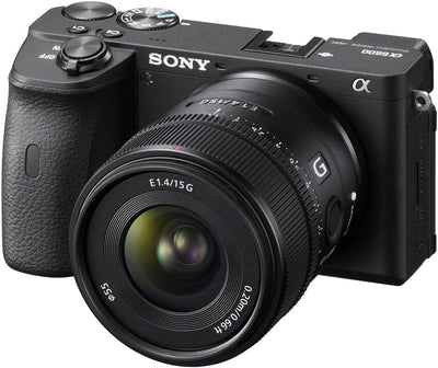 Sony E 15 mm F1.4 G | APS-C-Weitwinkel-Objektiv mit Festbrennweite (SEL15F14G) & E 11 mm F1.8 | APS-