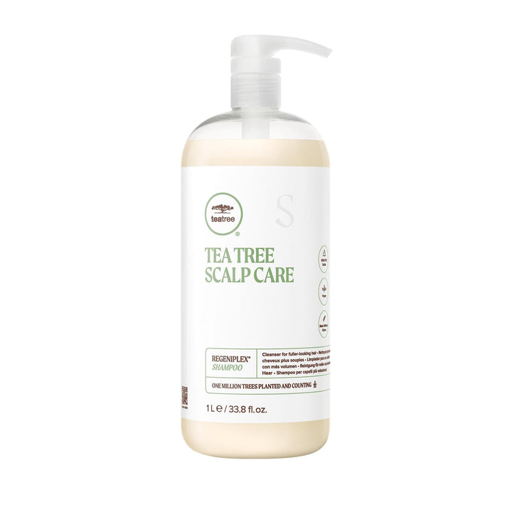 Paul Mitchell Tea Tree Scalp Care Anti-Thinning Shampoo - Hair-Growth Shampoo für kräftigeres, volle