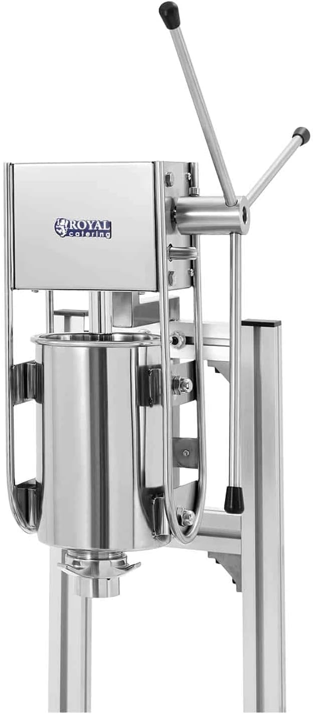 Royal Catering RC-CMM285 Churro Maschine 3 L 2 x 2500 W Churro Presse Churro Maker Teigpresse