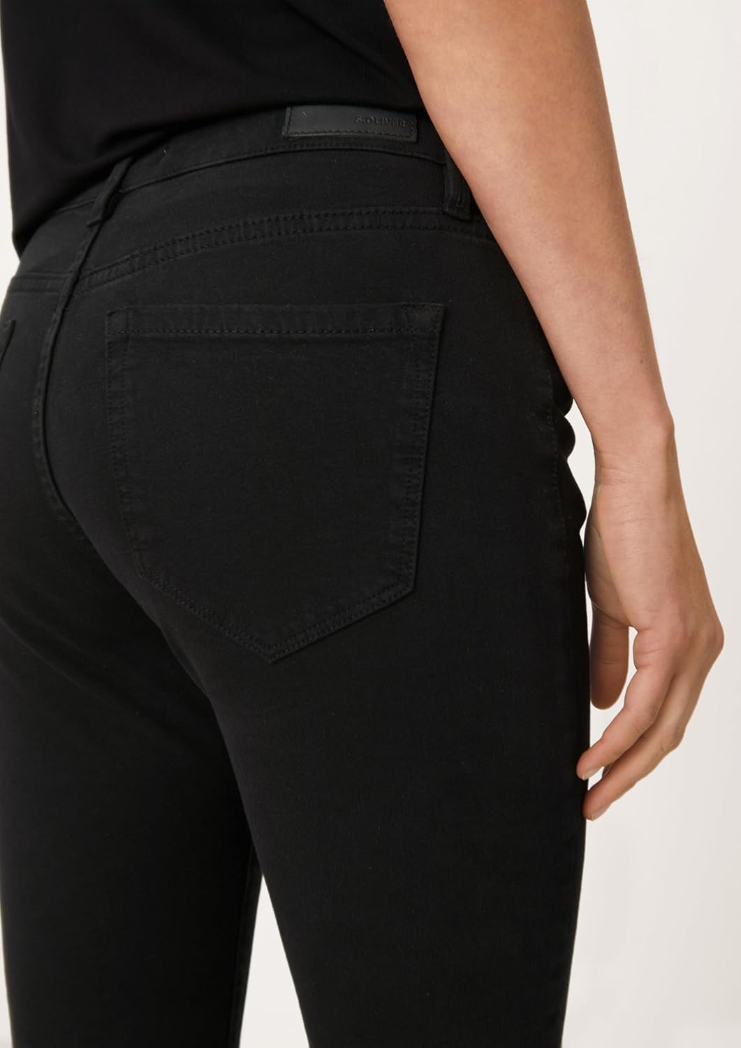 s.Oliver Jeans Izabell/Skinny Fit/Mid Rise/Skinny Leg 34 Schwarz, 34 Schwarz
